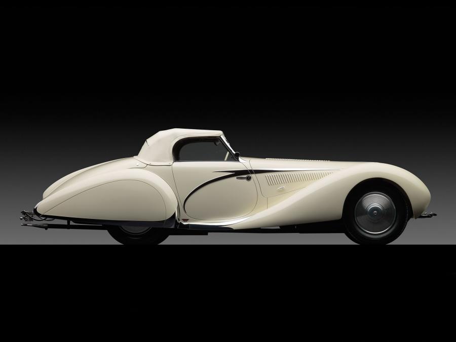  Talbot-Lago T150C Cabriolet by Figoni & Falaschi 1936 года  (фото 3 из 19)